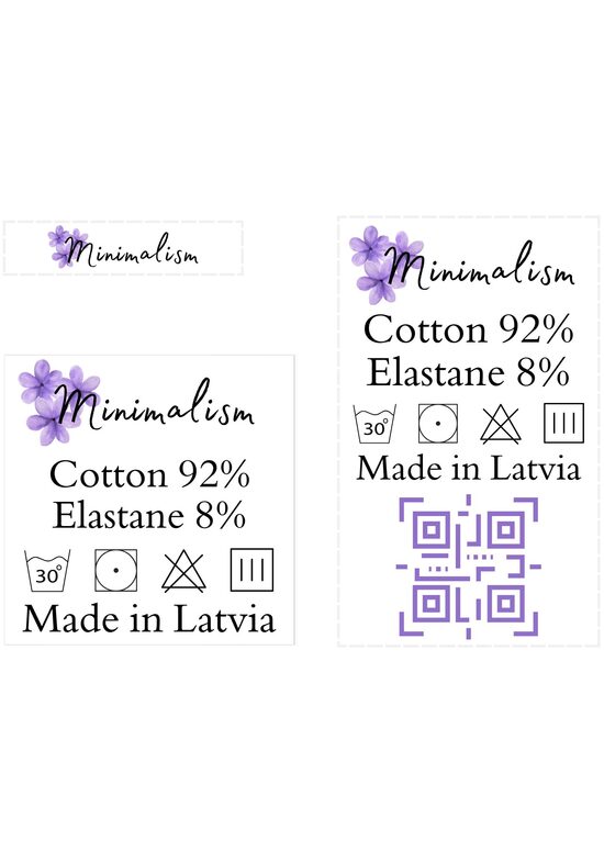 Apģērbu birkas uzņēmumiem